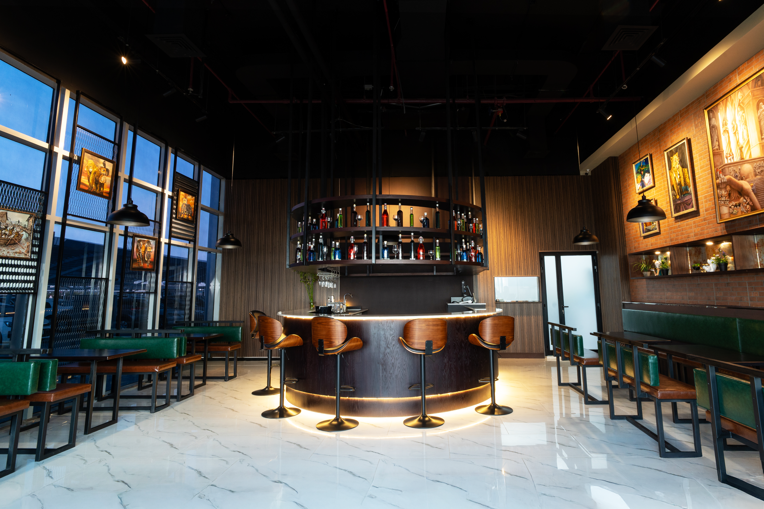 Inside the Restaurant