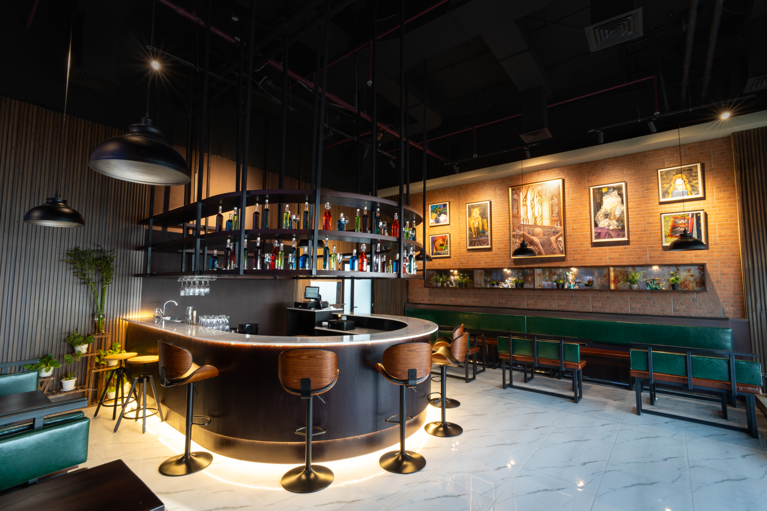 Inside the Restaurant
