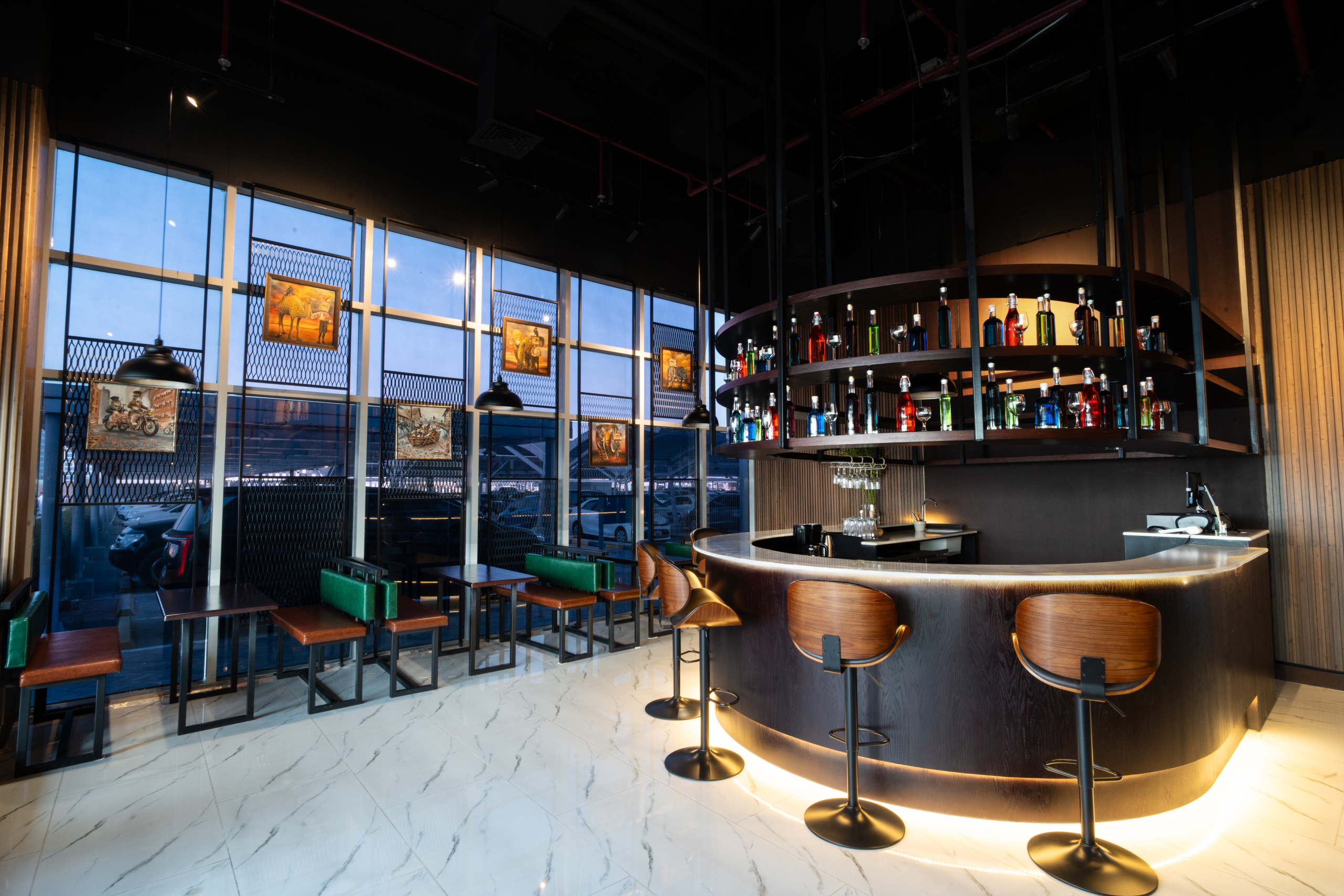 Inside the Restaurant